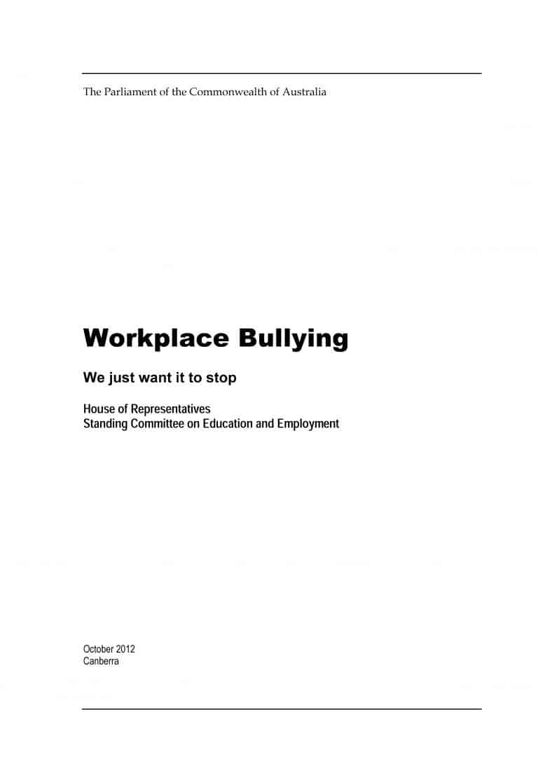 australia-s-workplace-bullying-report-is-a-missed-mental-health-opportunity-safetyatworkblog