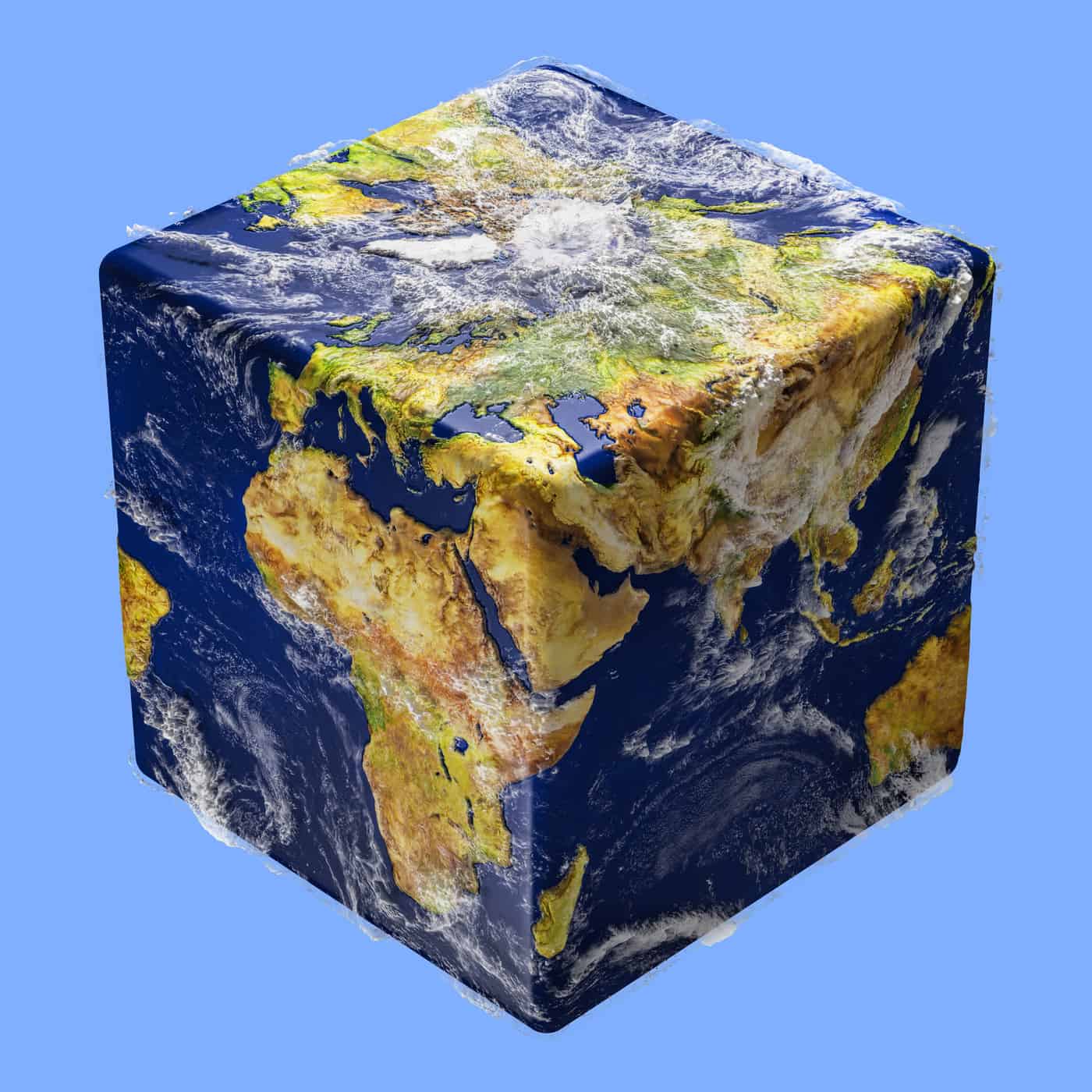 Где квадратная земля. Квадратная земля. Кубическая земля. Кубик земли. Земля в форме Куба.
