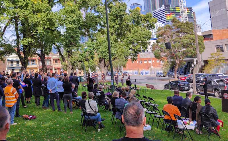 Hits and misses at Melbourne’s worker memorial